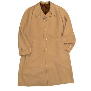 Vintage 60s Women's Classic Tan Trench Coat